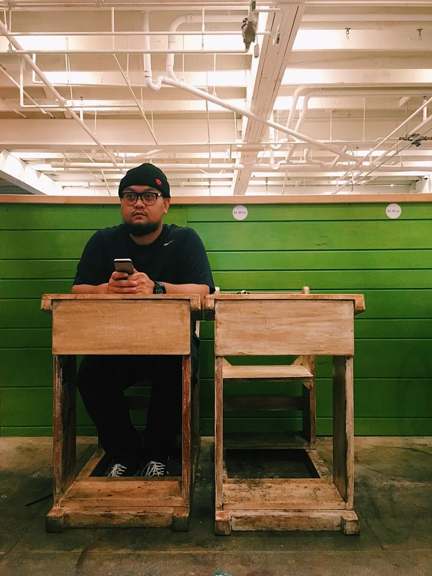 Class in session, randomly found a couple of chairs to sit in. Photo Cred: Tricia. 