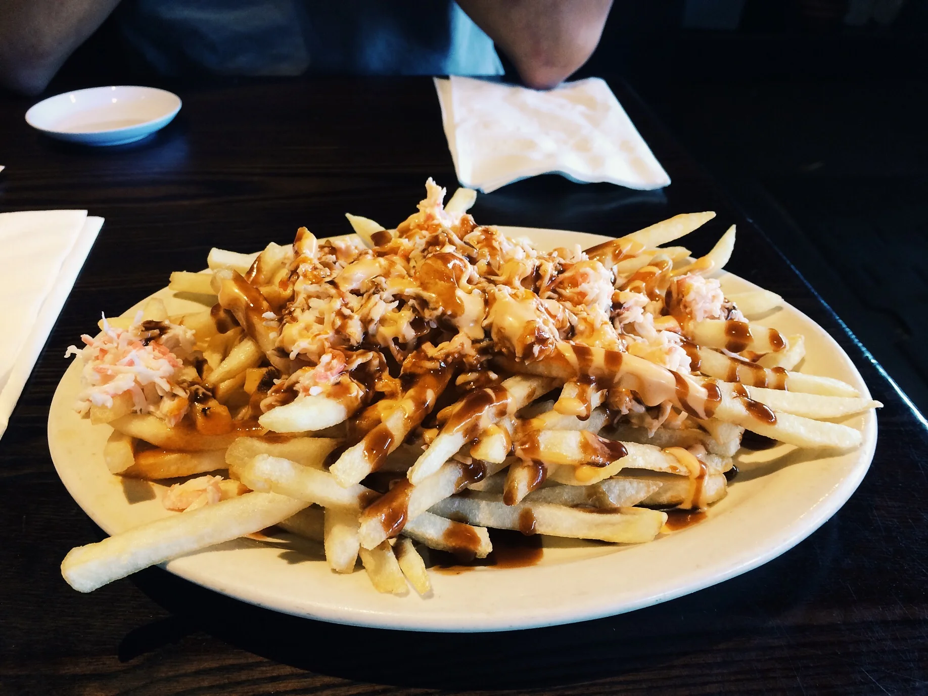 Sushi Deli Fries, don't look at me, I didn't order it. Flow did. 