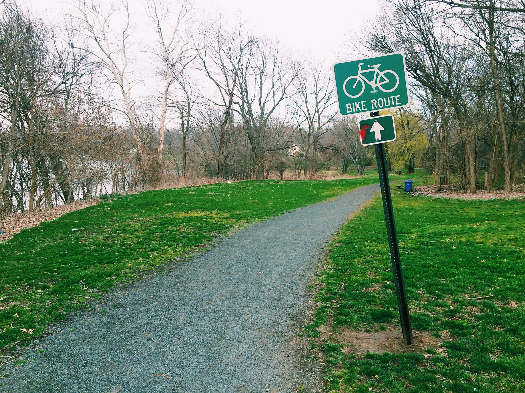 Took a little walk to burn some calories. 