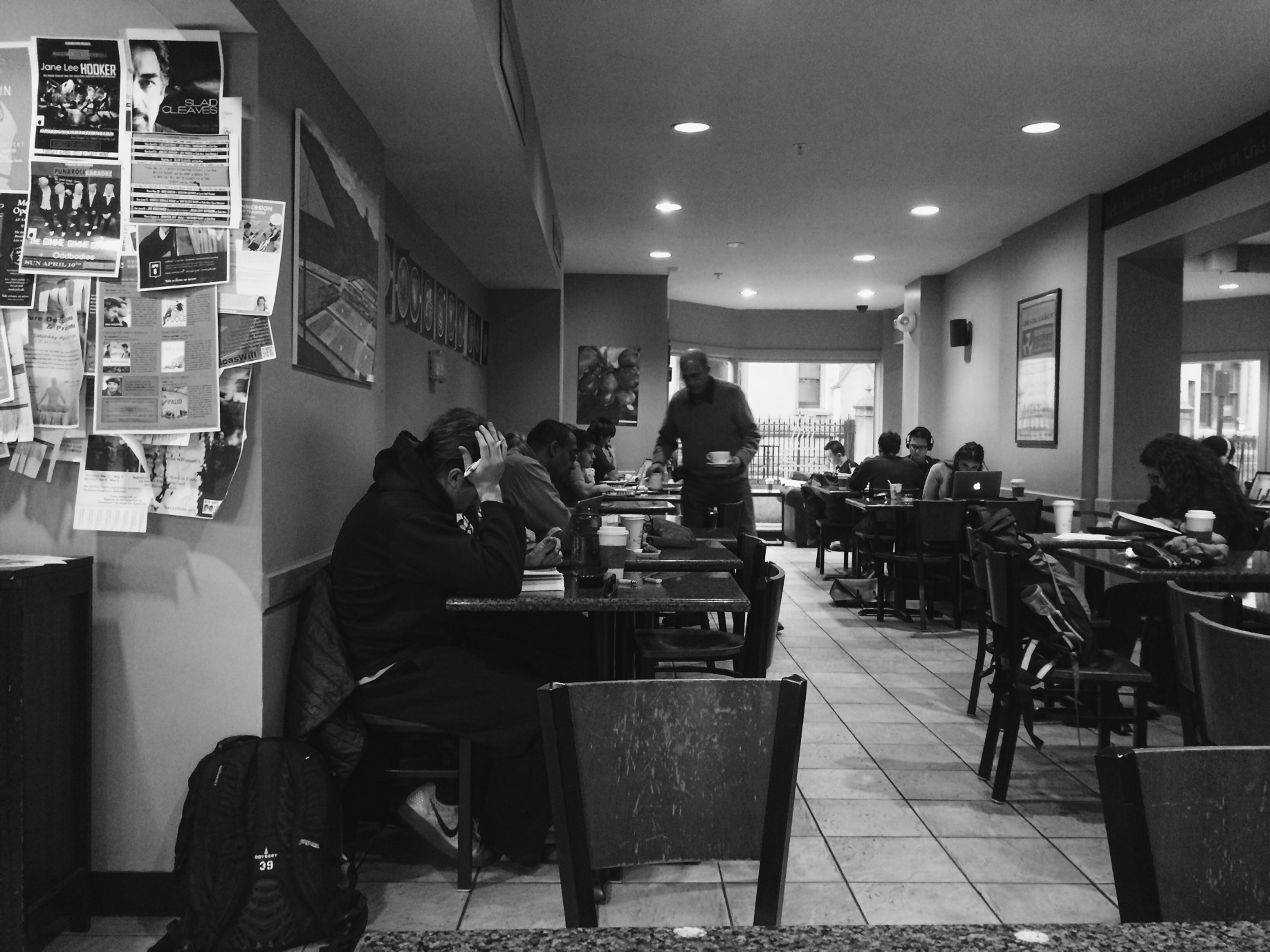 For some reason I had a lot of fun watching these Yale students studying at the coffee shop.