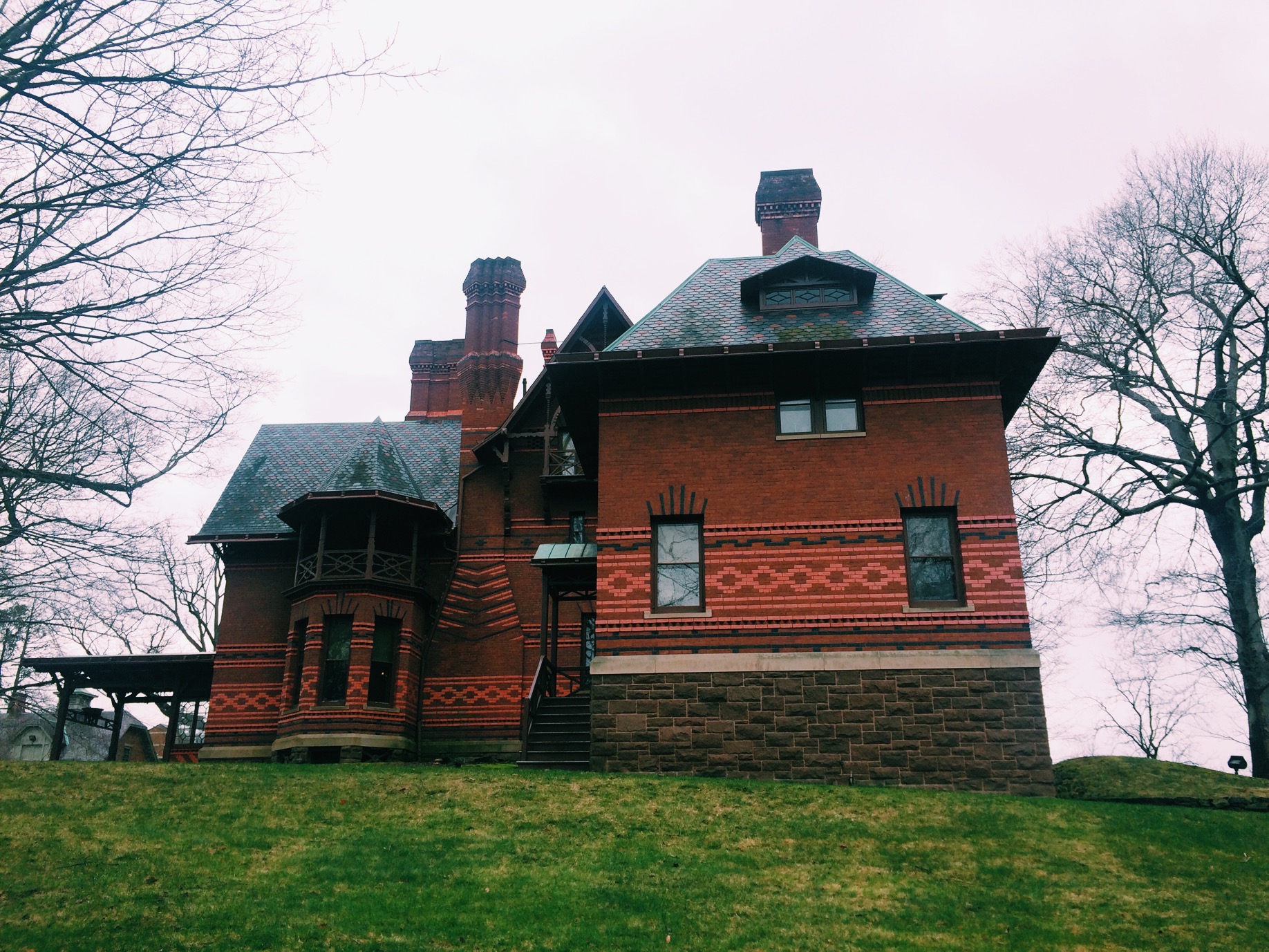 We also got to check out Mark Twain's house. 