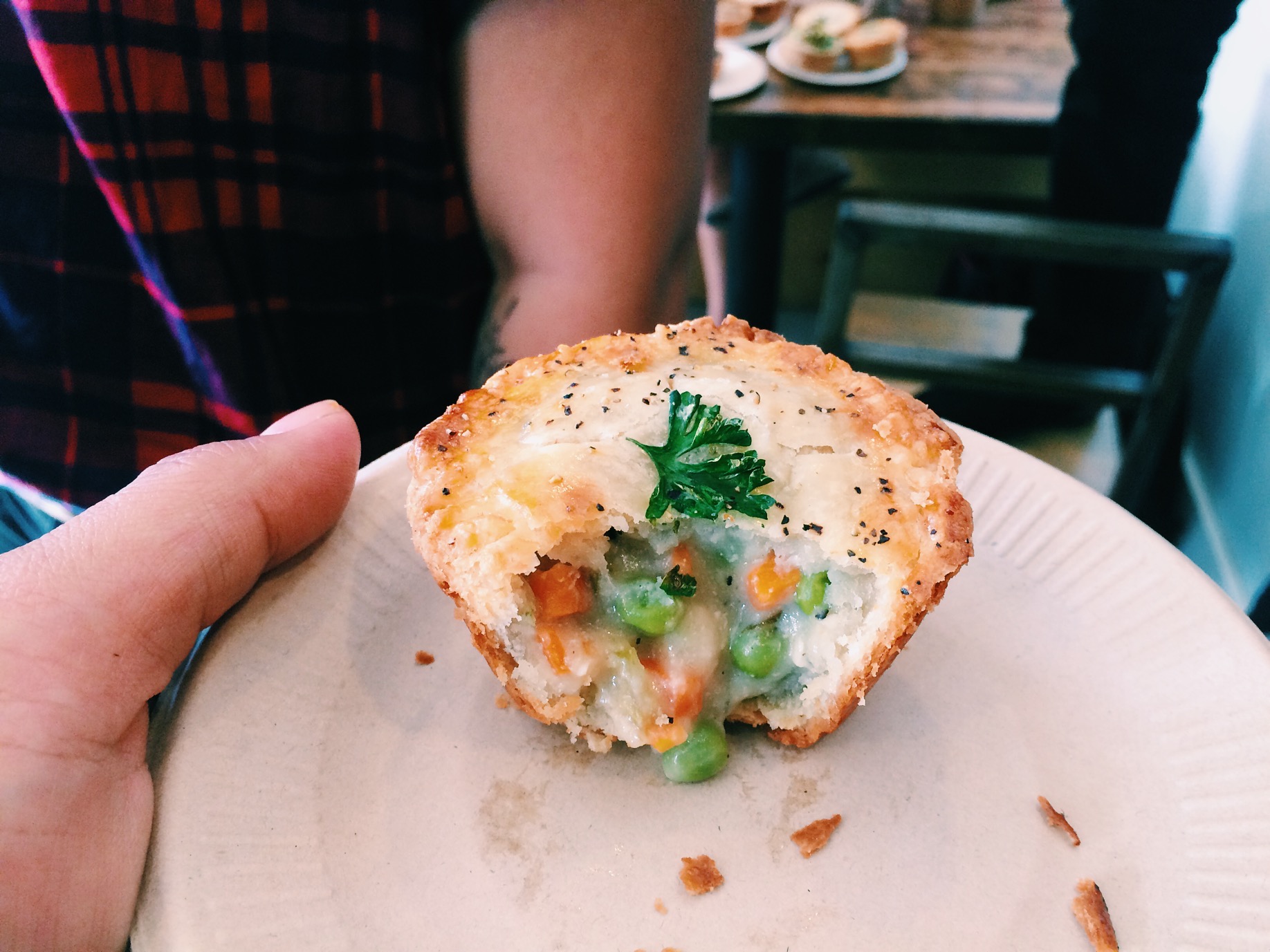 I LOVE the Chicken Pot Pie. 