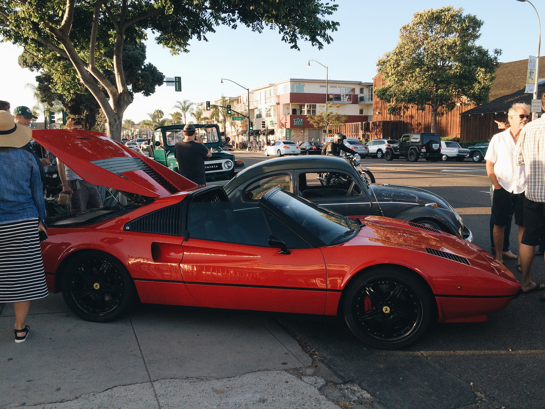 All electric Ferrari . 