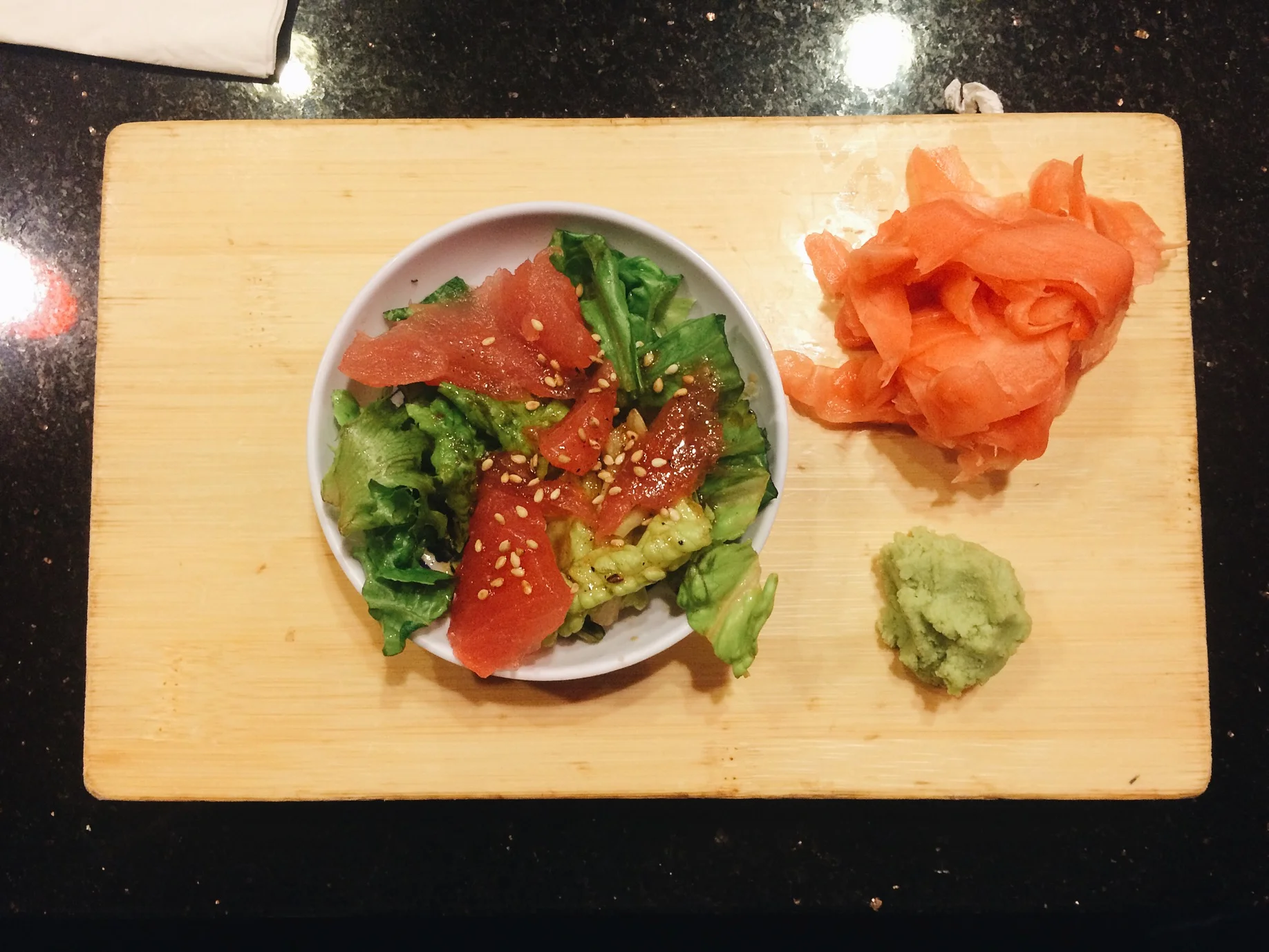 This tiny little salad was pretty damn good. 