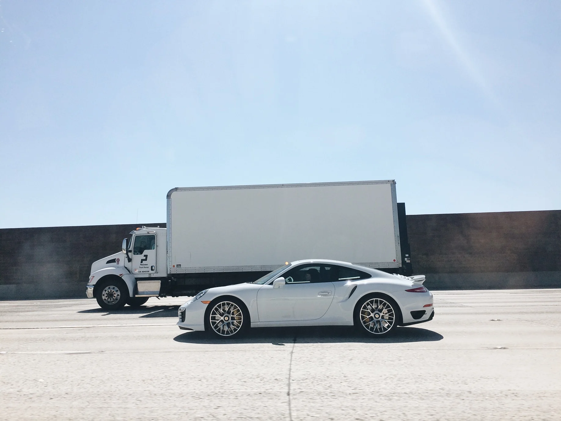 Spotted a cutie in this Porsche 911 Turbo S. 