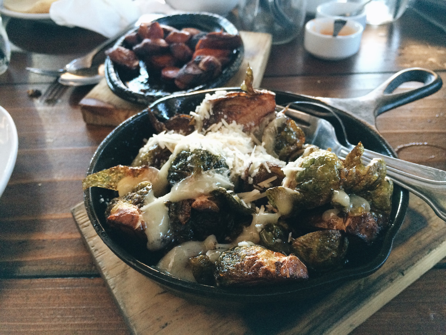 Brussels sprouts. 