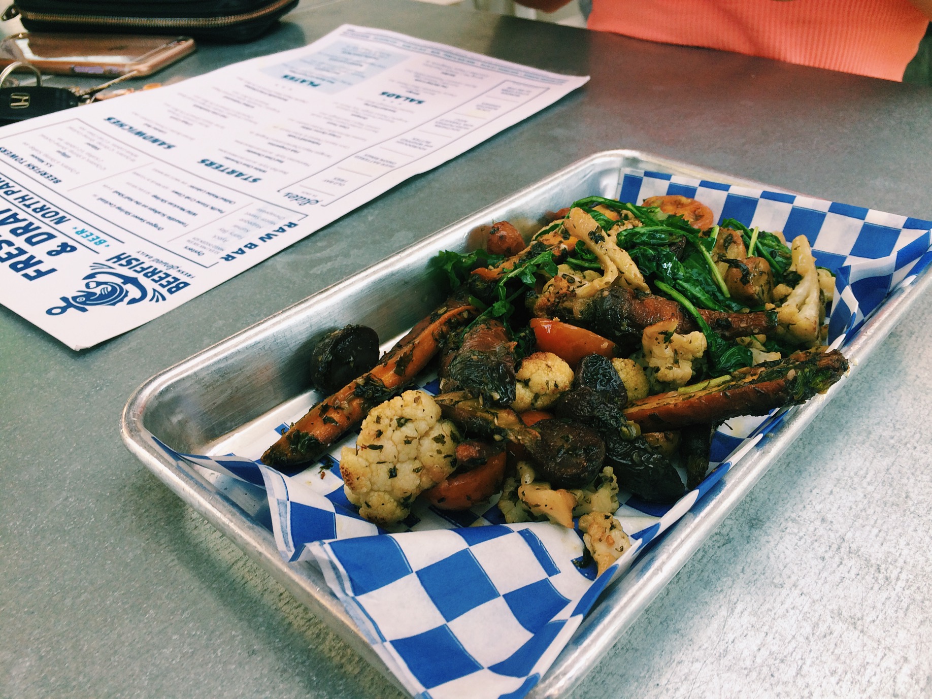 Veggies for Maggie. 