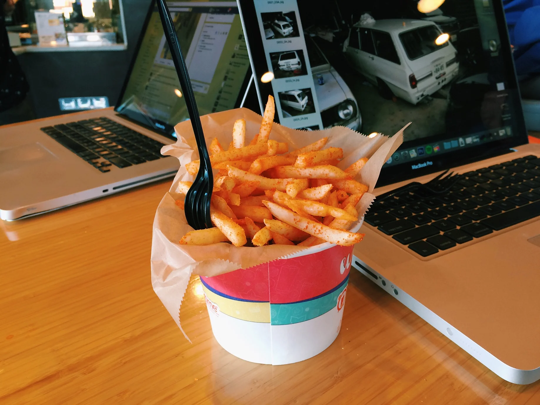 Wild Buffalo Fries, taste pretty good. Munchies food for sure. 