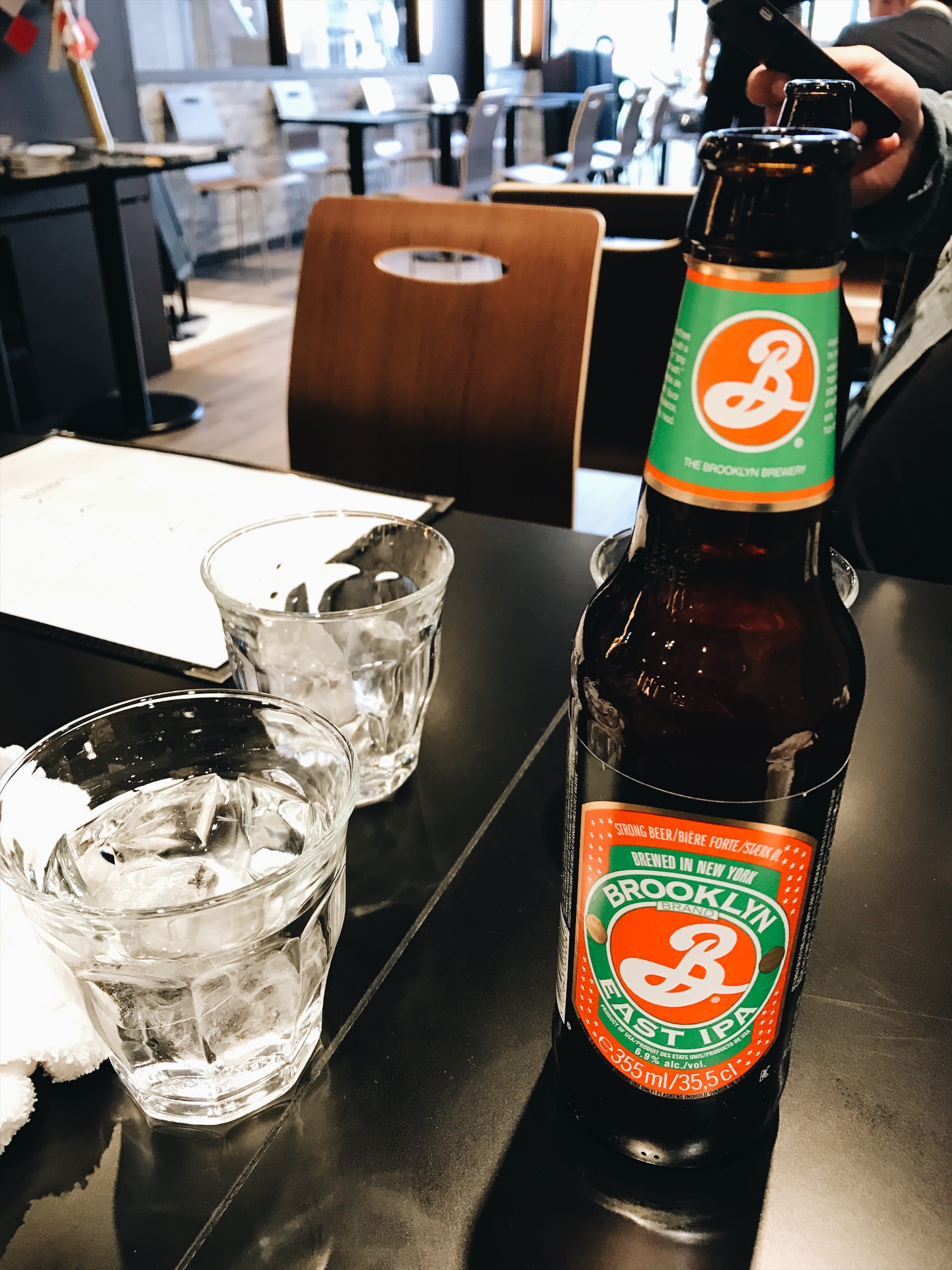 I didn't know New York had their own beer, this was pretty good but did not taste like your typically IPA. 