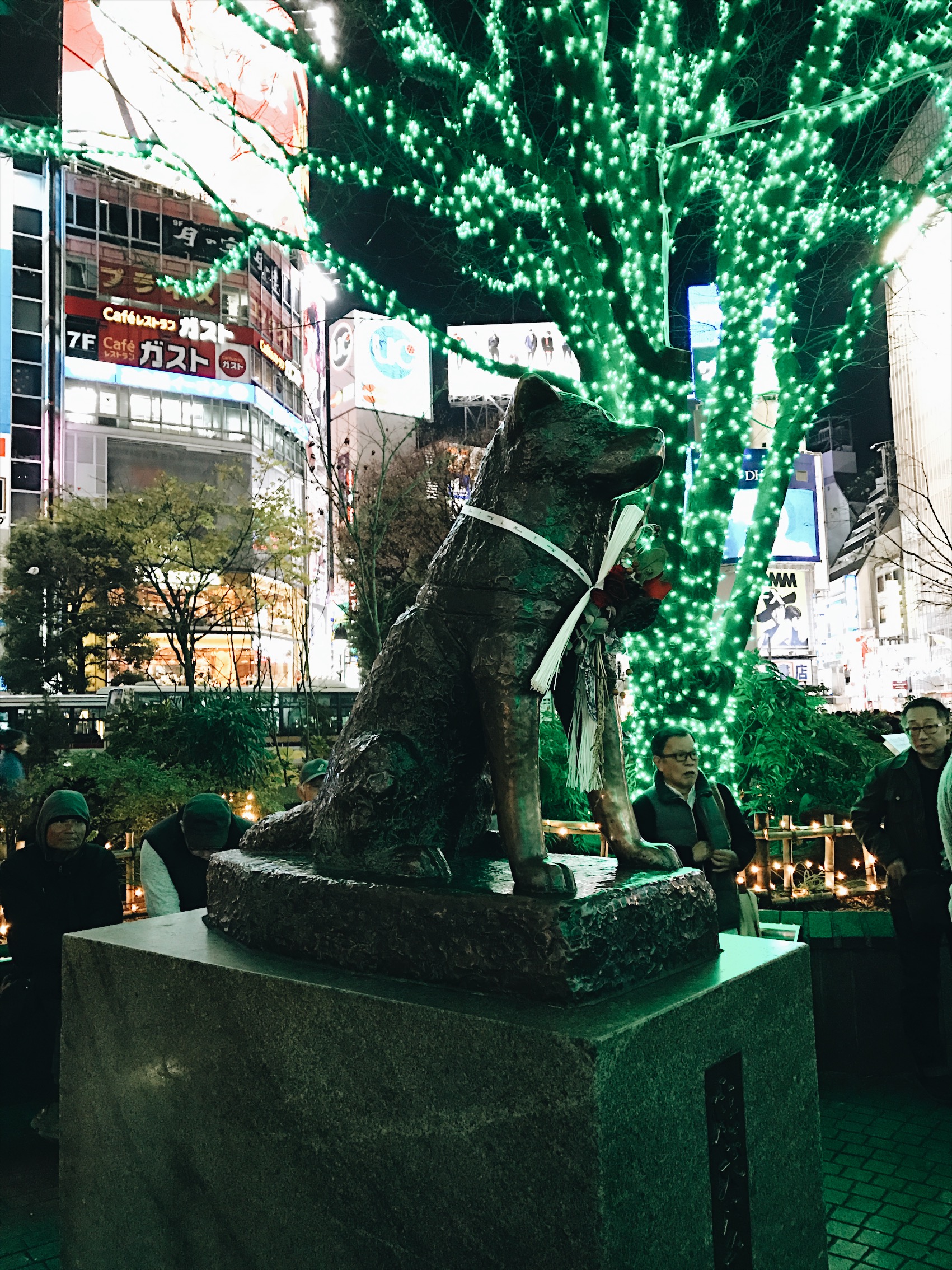 Finally get to see the Hachiko status !!! My hero. 