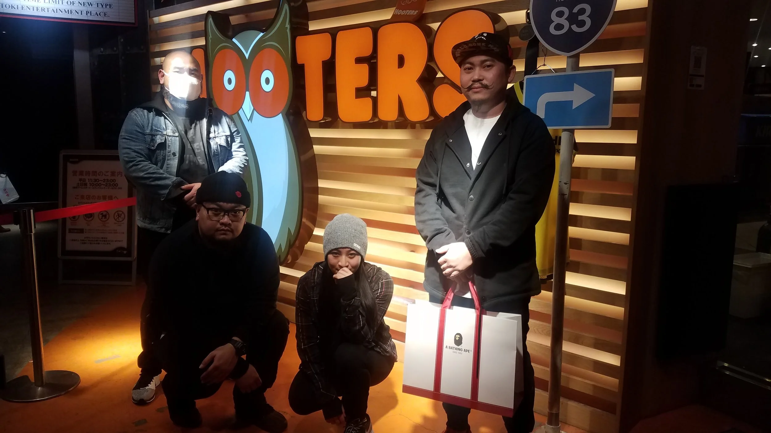 Finally made it to Hooters. Ordered 20 hot wings, some Friend Shrimp Spicy Garlic (bomb as fuck!), fried pickles and fries! And a few beers. 