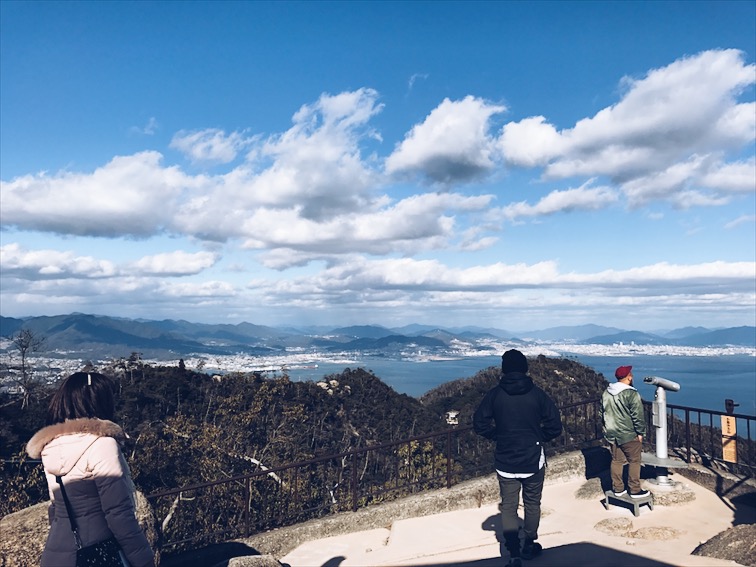 So basically we did all this climbing for this view, it's nice and all buttttt, damn I'm tired lol. 