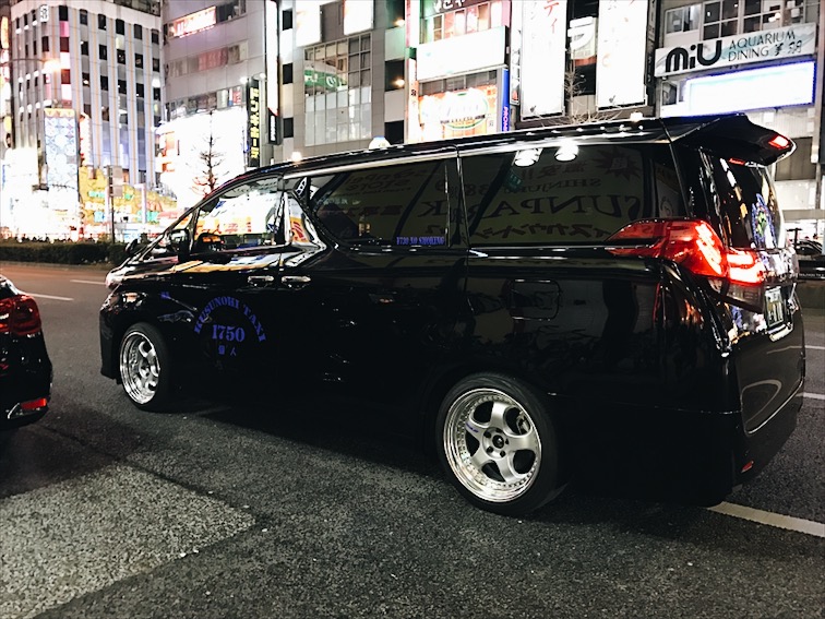 This is a taxi, in Work Meister wheels. 