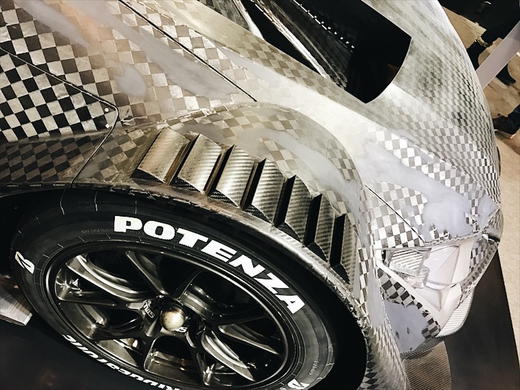 All that carbon fiber. 