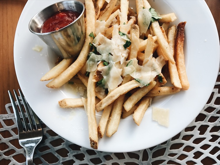 Almost for this, Truffle Parmesan Fries. You know I eat anything Truffle! By the way, I want McDonalds fries with truffle oil now. 