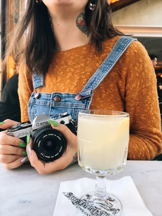 Adriana's drink, forgot the name. 