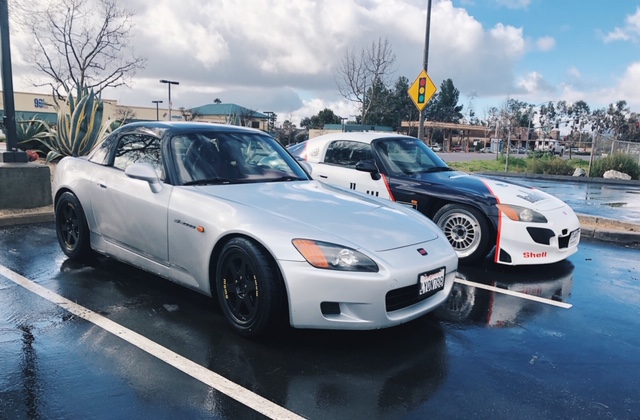 Momo wheels on my brother’s car.