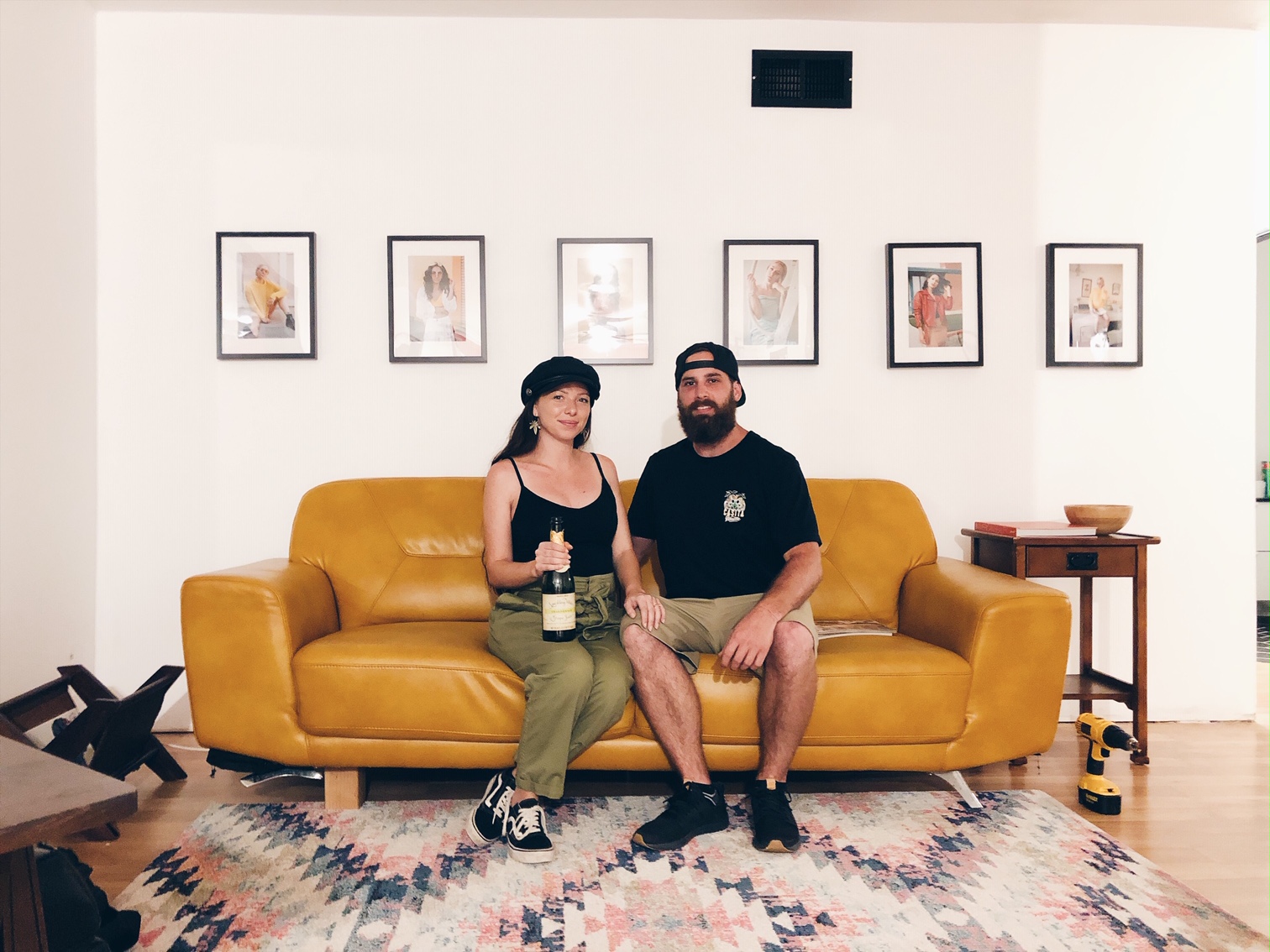 Nikki and Alec of SD Bud & Breakfast came over for dinner.