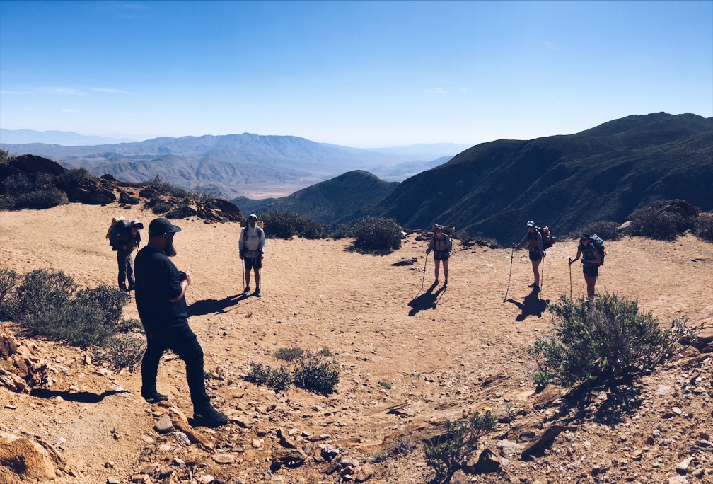 Just moments after learning about some long ass hikes these hikers showed up. They’re hiking from Mexico to Canada.