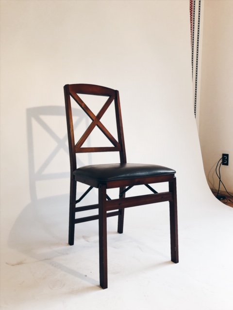 Found this folding chair at the sale too, $10.