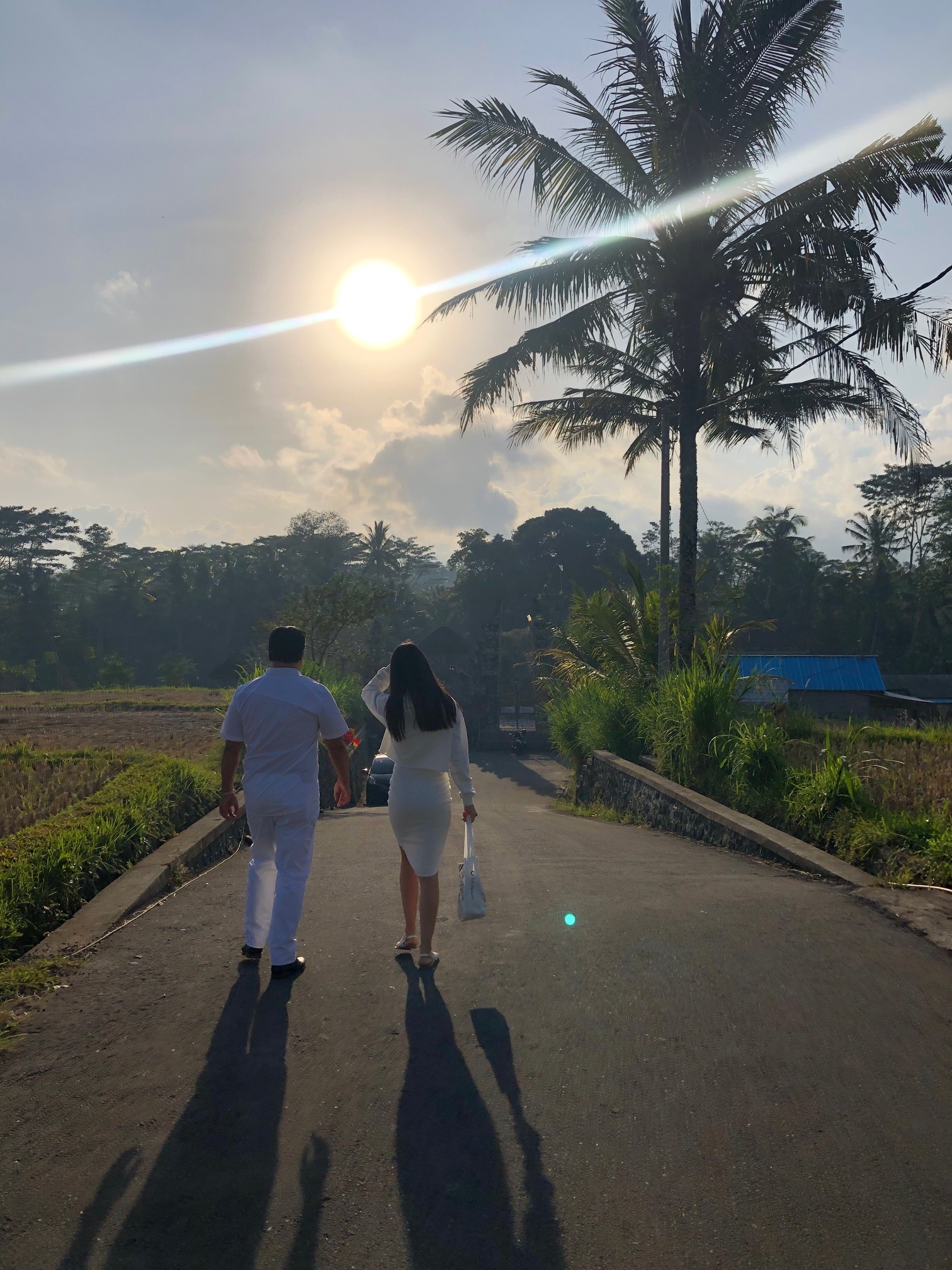 Sun rise, got me confused, It kinda feel like the sun is rising on the west in Bali.