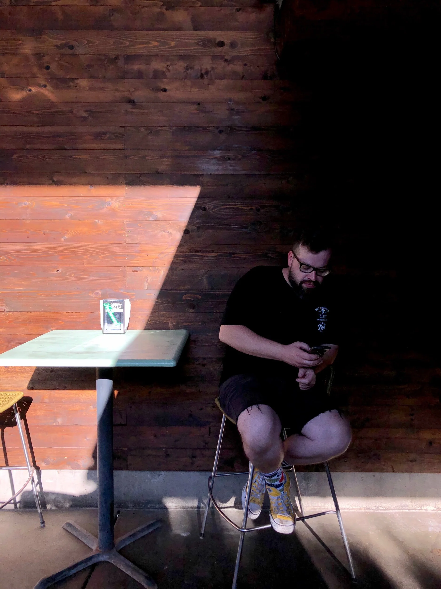 The man Behind The Friendly, Brandon.