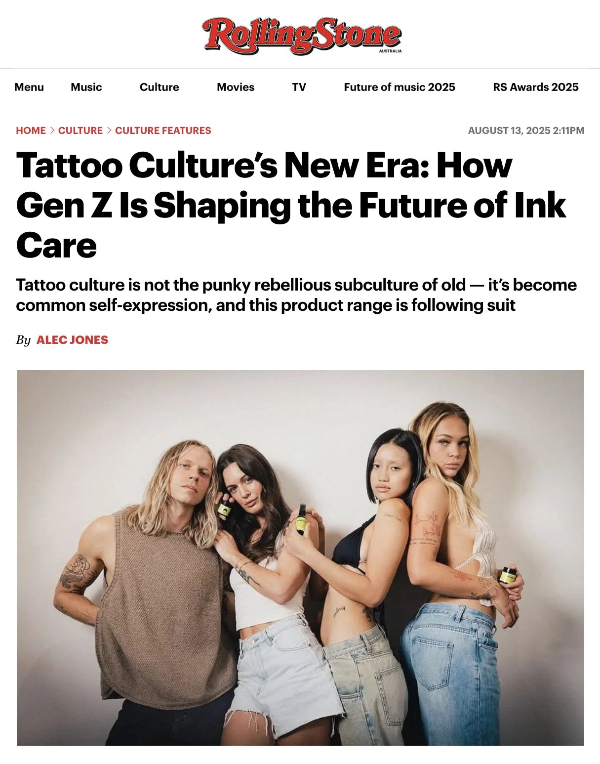 MAKEBARDO — Rolling Stone AU/NZ