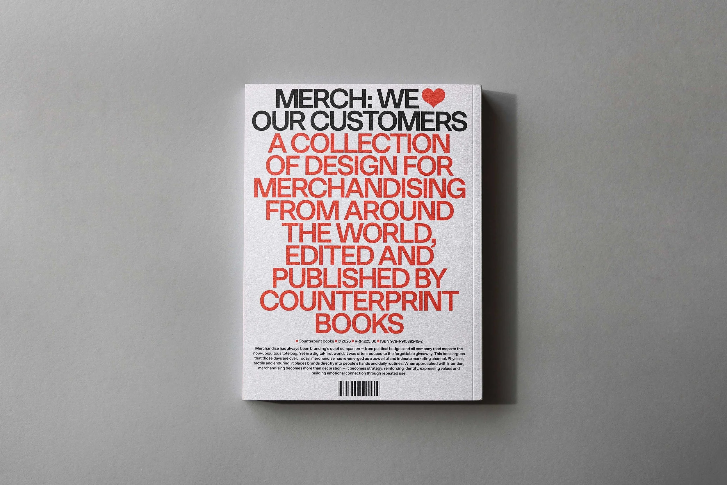 Book Merch, Graphic Design by Counter Print, MAKEBARDO