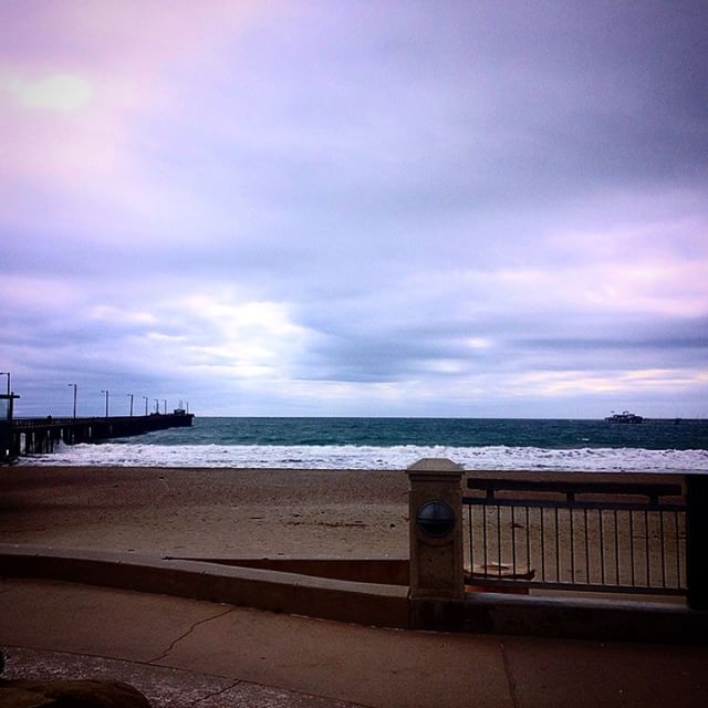 There is a storm brewing and it's beautiful. #pierfront