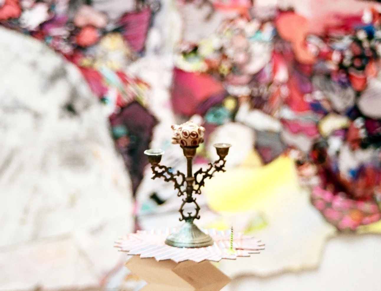   Welcome Home Sculpture and the Big Rock Candy Mountains  (detail)  