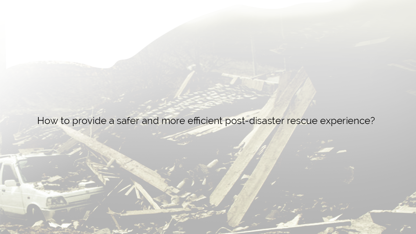 During some earthquake rescue, the rescuers had to use broken door and random boards to transport the injured because of the shortage of stretcher. 