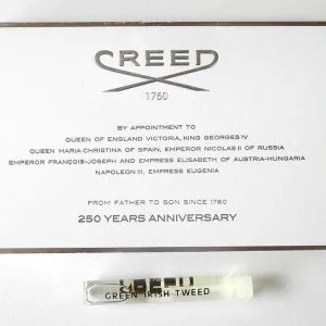 Is this Creed Green Irish Tweed sample card a fake?