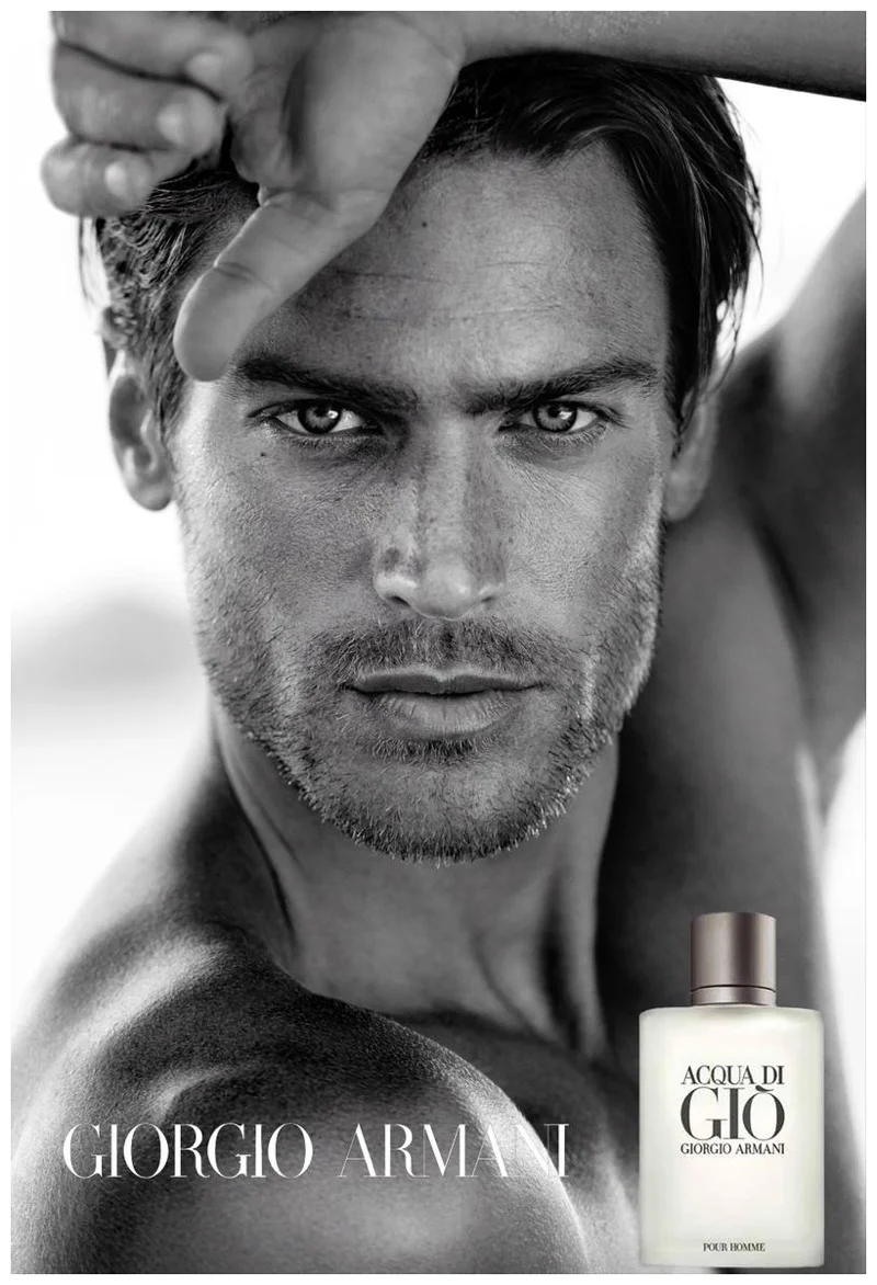 armani code for men advert