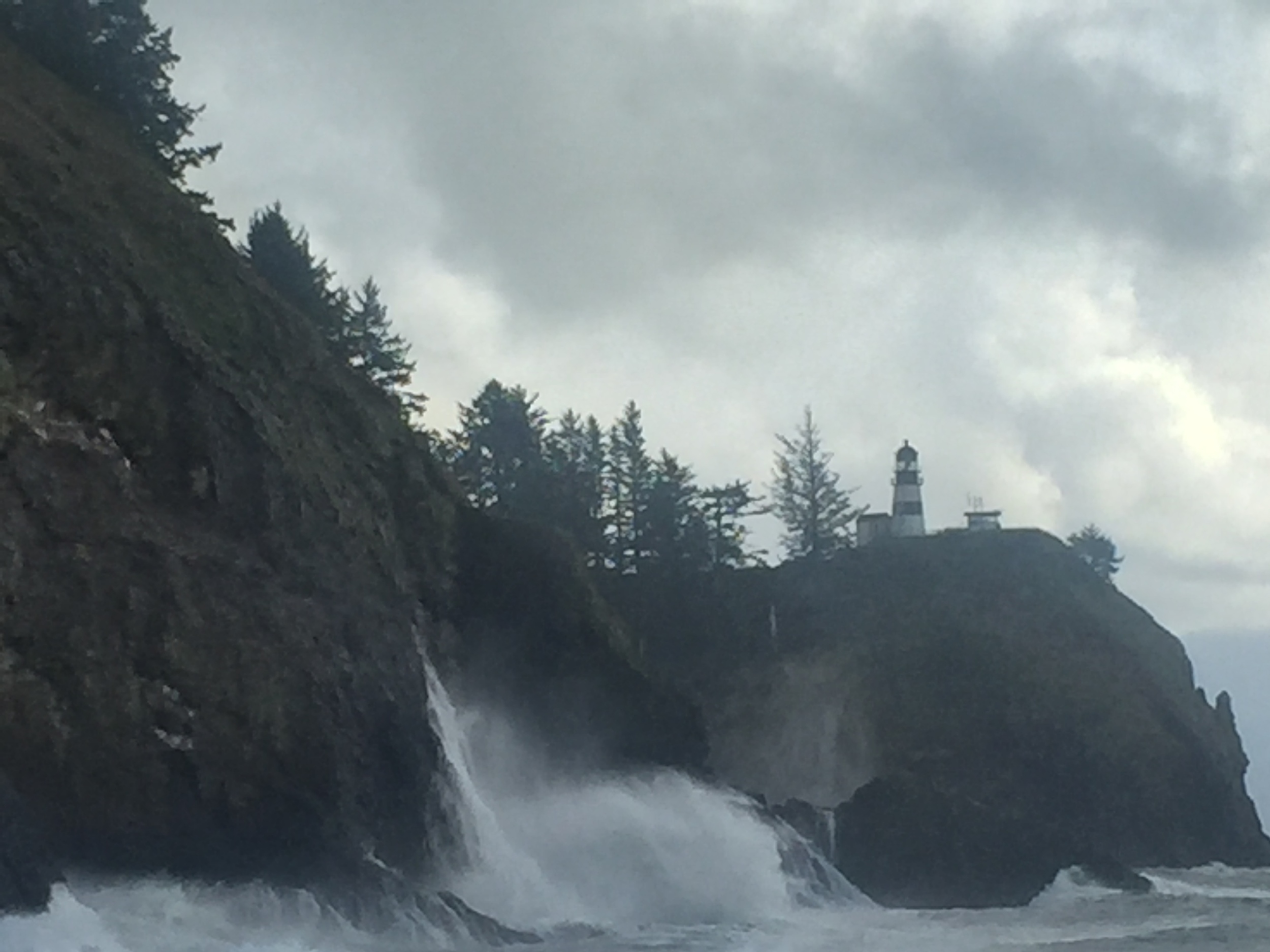 North Head Light, Cape Disappointment (the other side of that point is where the Columbia meets the sea).