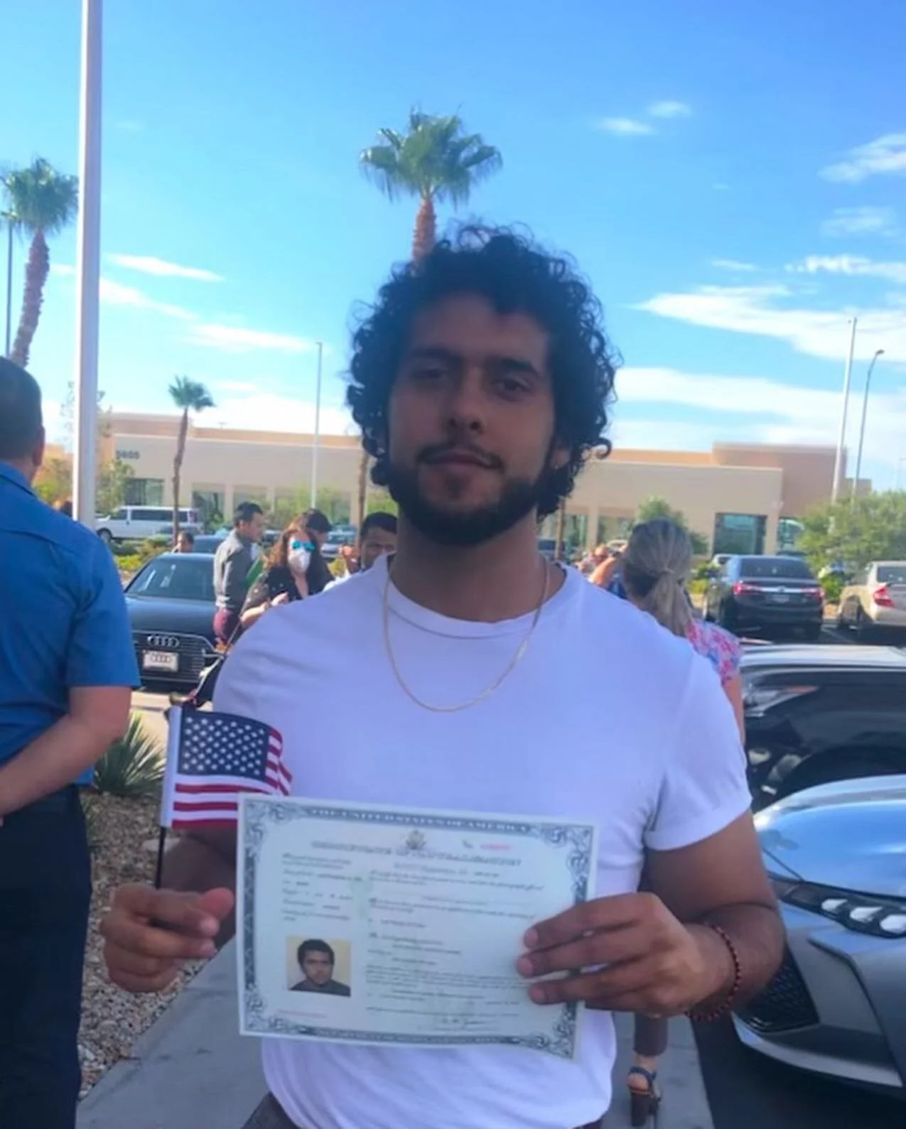 After 18 Years in this country I am now a Citizen. Cuba was the Country that birthed me but, the U.S. is the country that raised me 🇺🇸 #citizen #citizenship #cubano