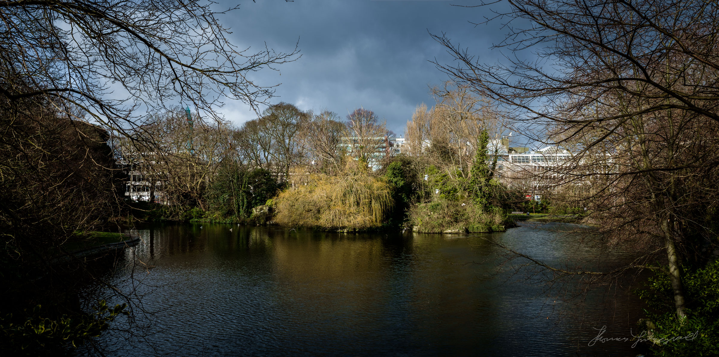 Moody Sky over Stephen's Green