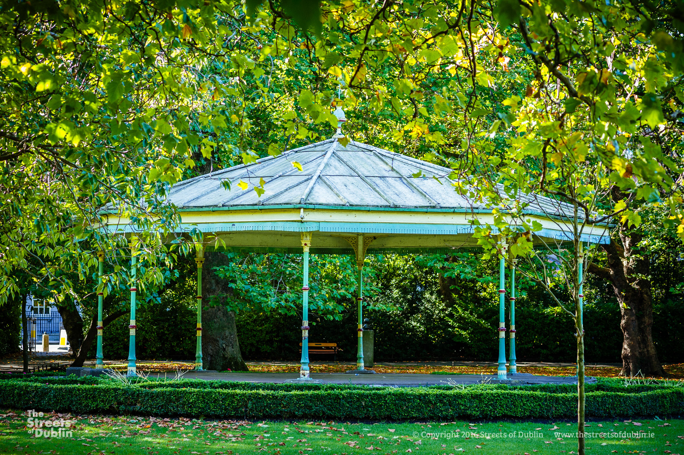 Band stand in St. Stephen's Green