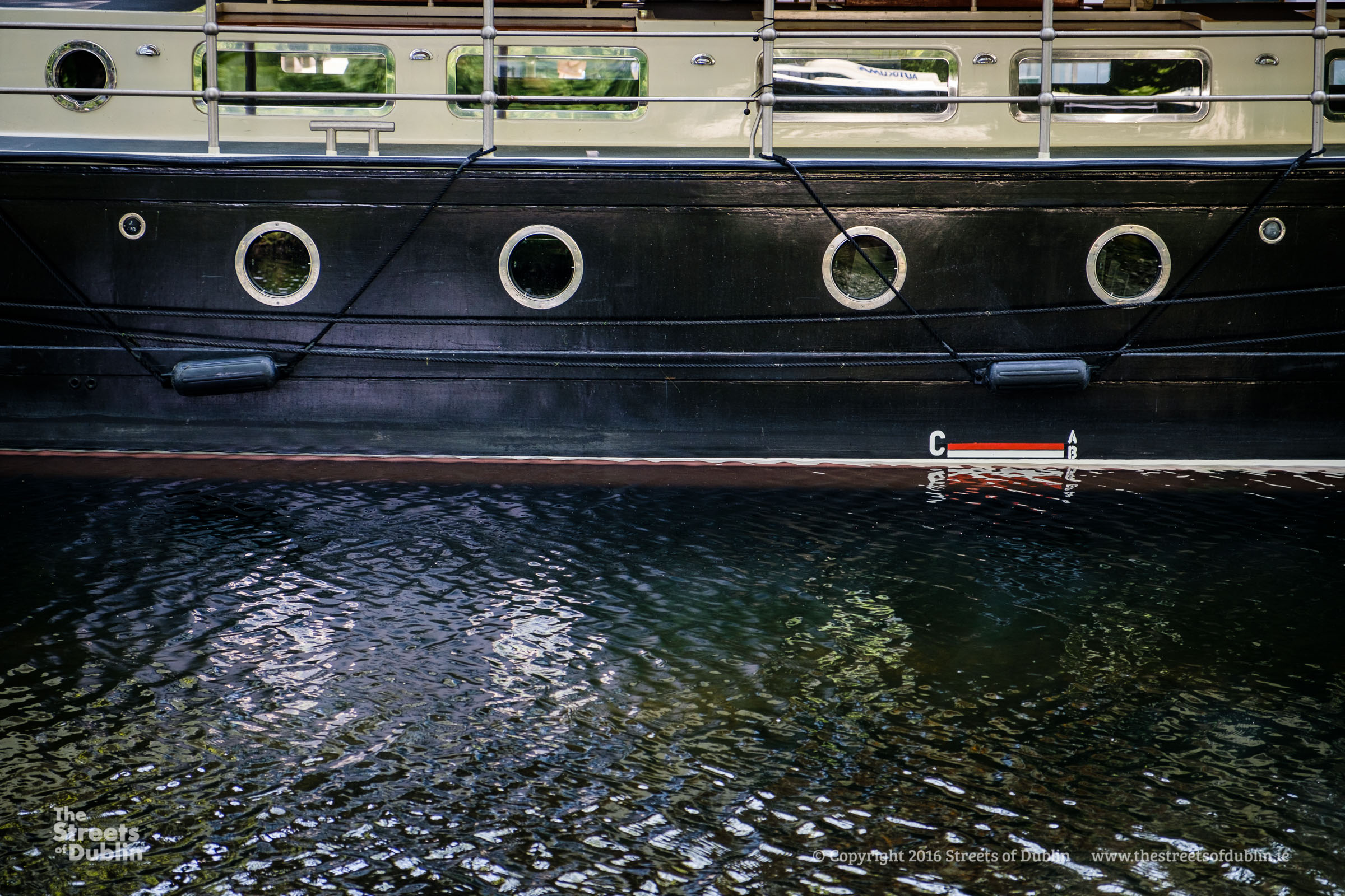 Barge and Water