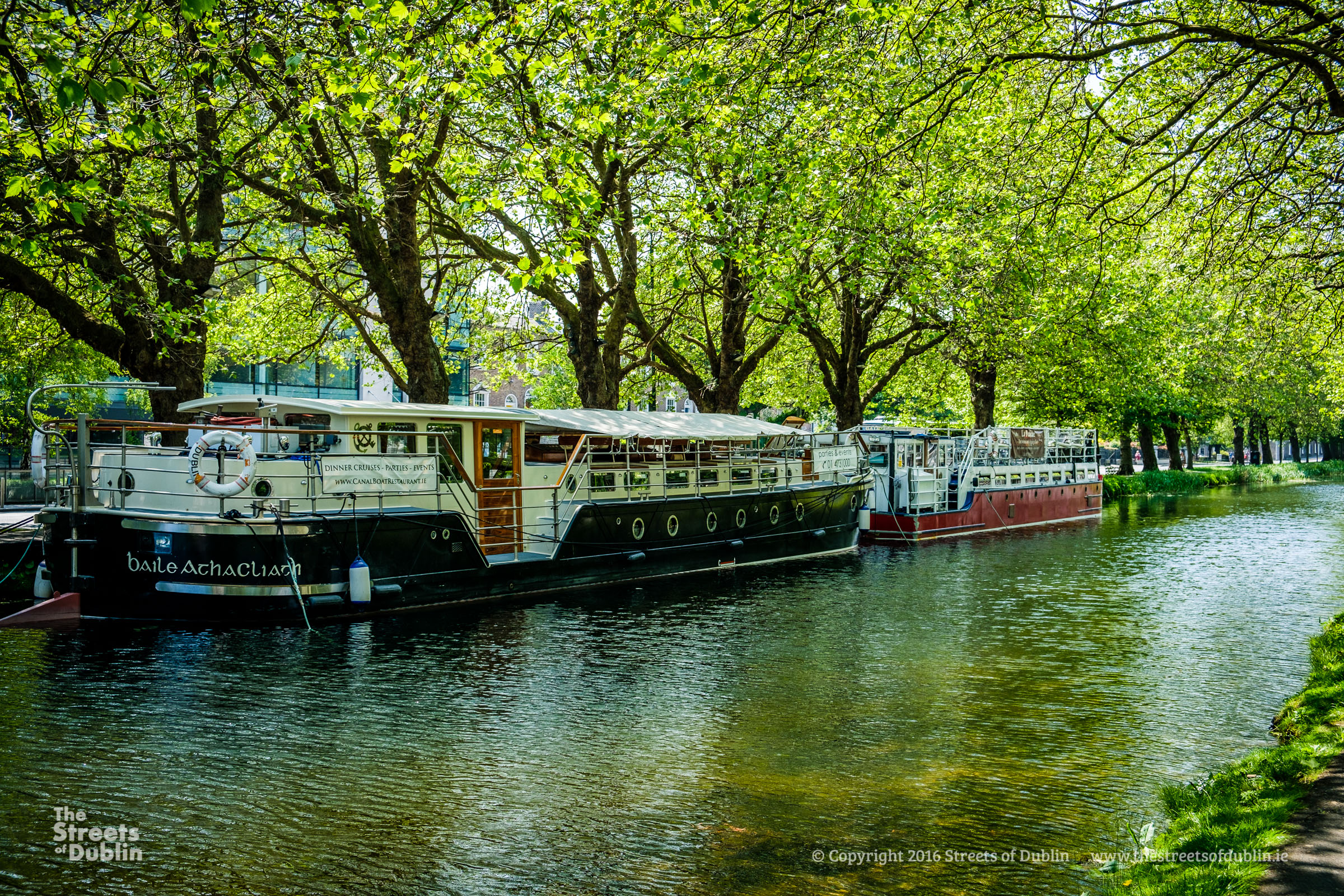Barges on the Canal
