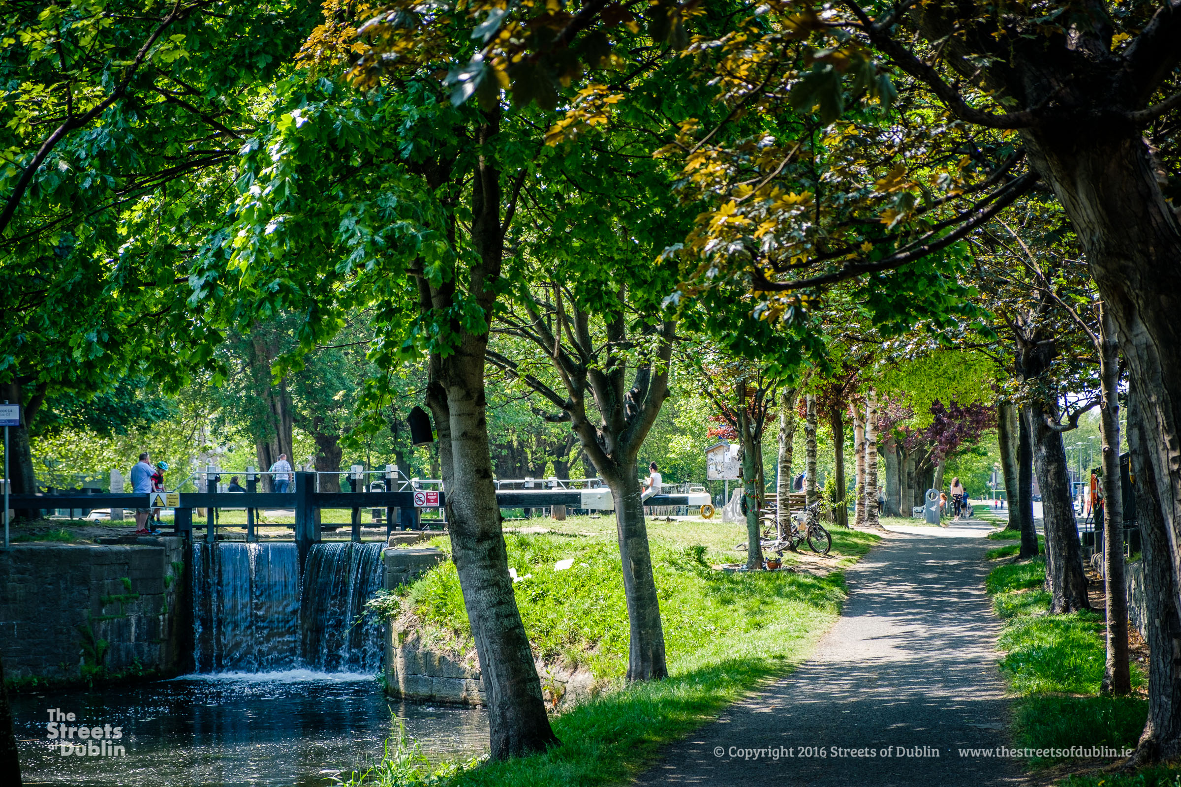 Canal Lock Gate and Walk Way