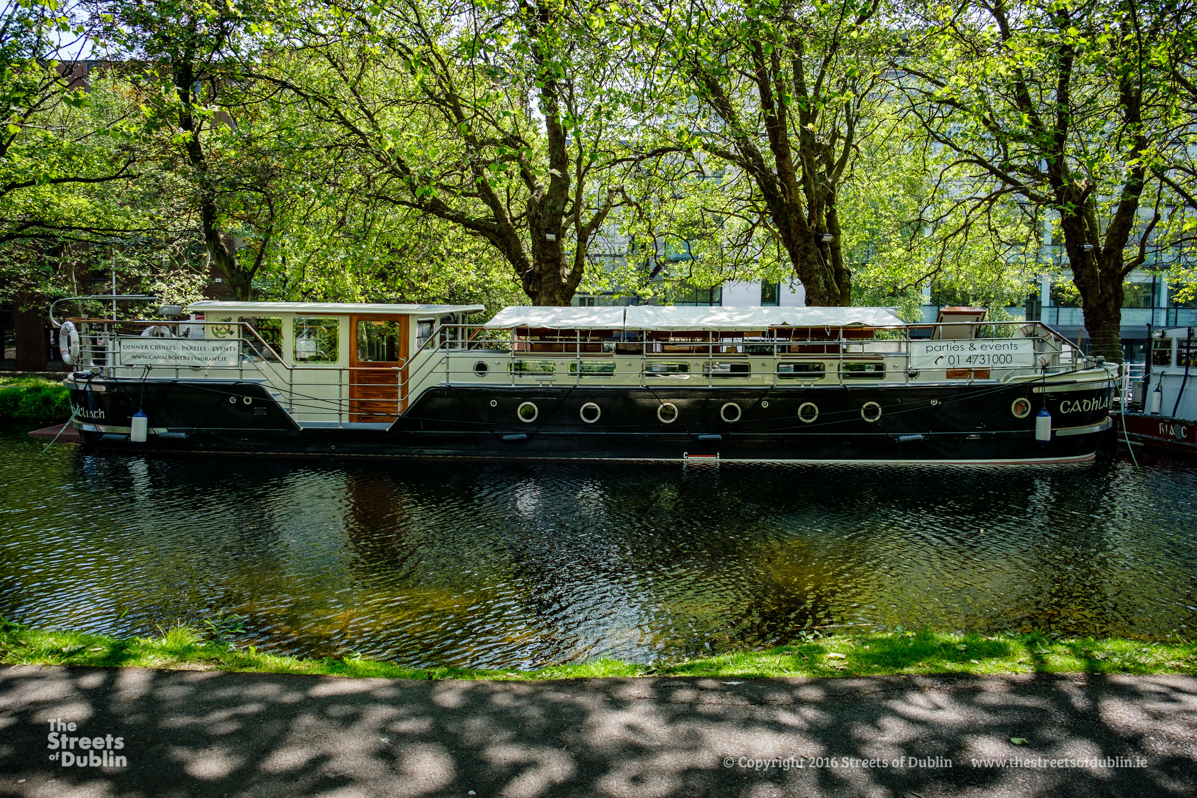 Party Barge on the Canal