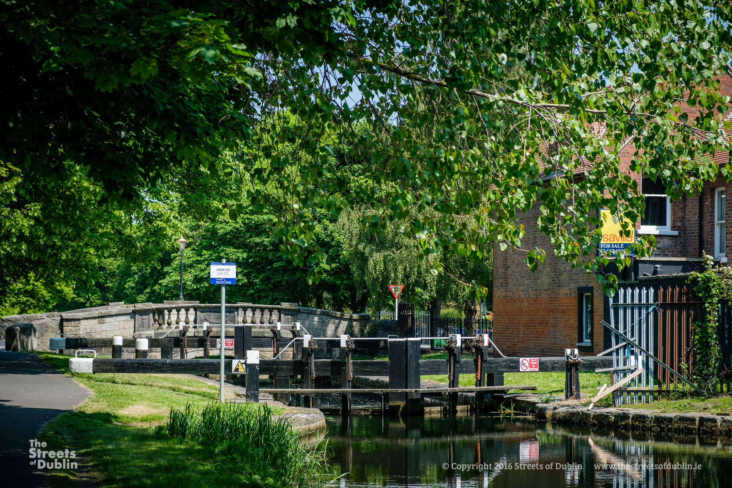 Trees and Lock Gate