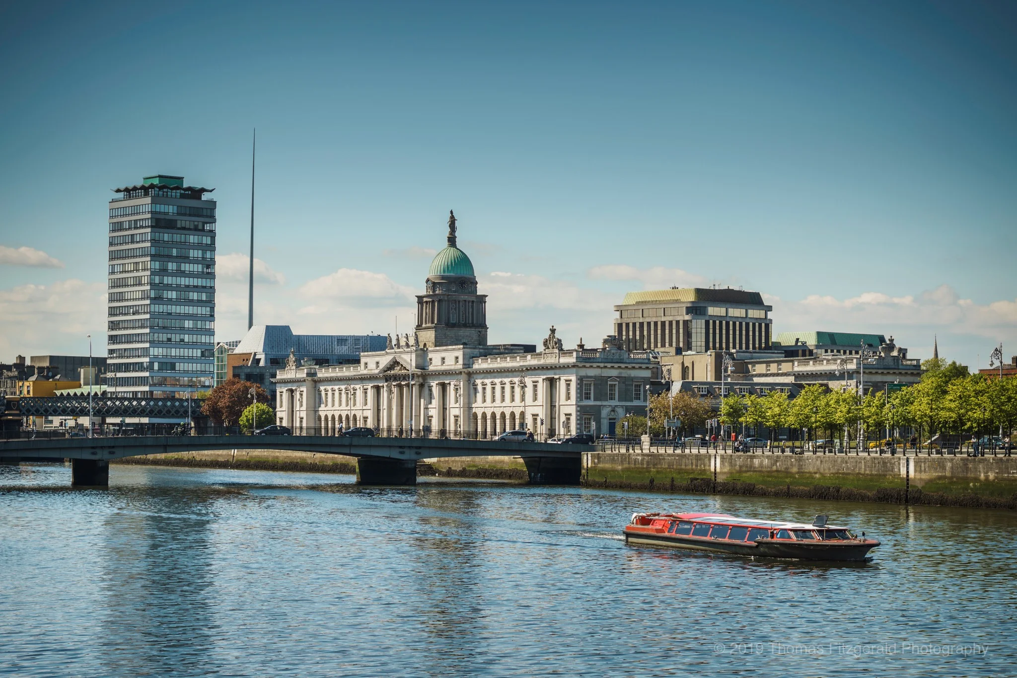 Riverboat and Customs house