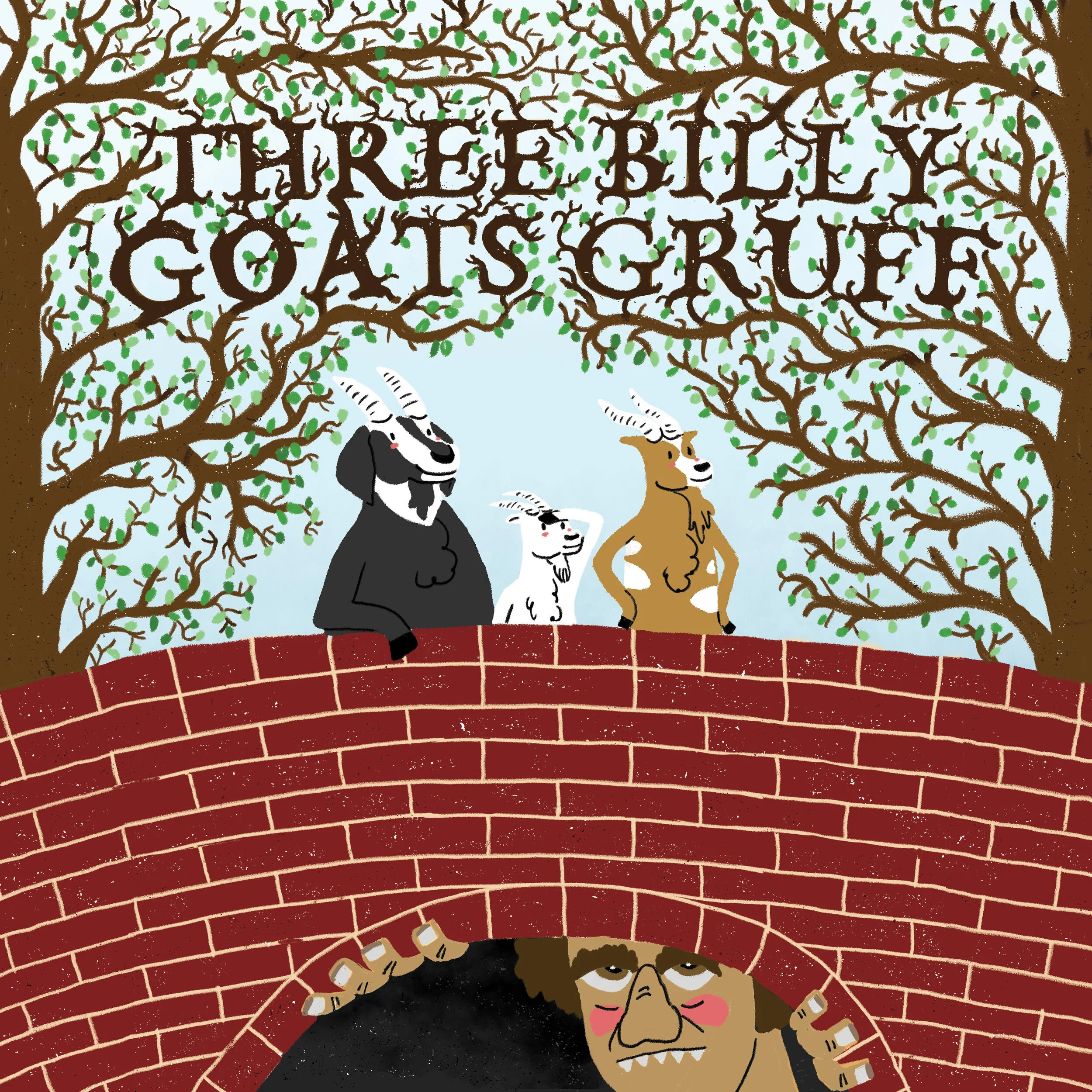 Three Billy Goats Gruff Cover