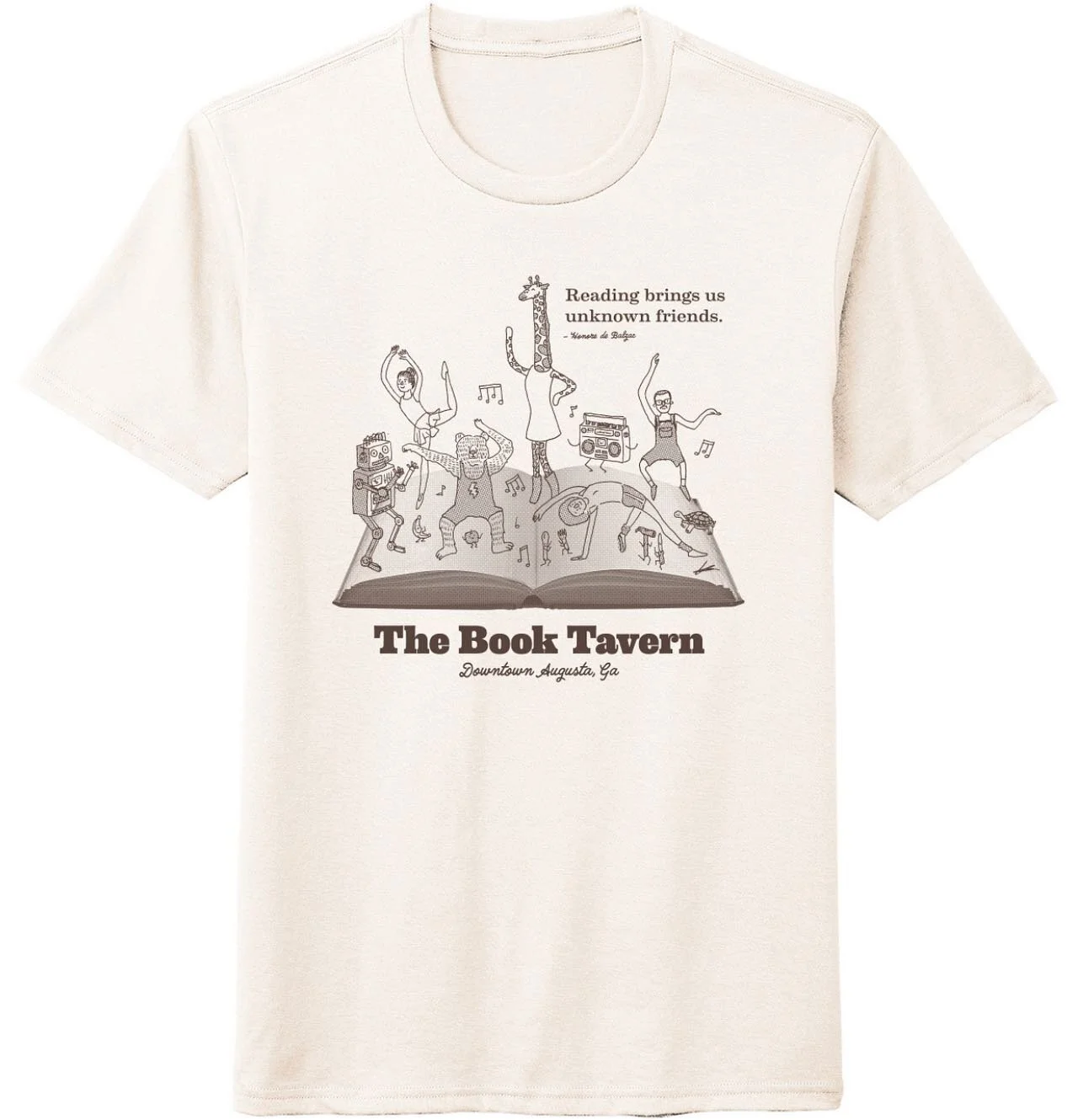 In the famous words of a great prophet, &ldquo;it&rsquo;s the final countdown.&rdquo; Today is the last day to grab one of these limited edition @booktavern tees designed by @pantone811 with illustrations by me. Head over to @showpony.co for the link