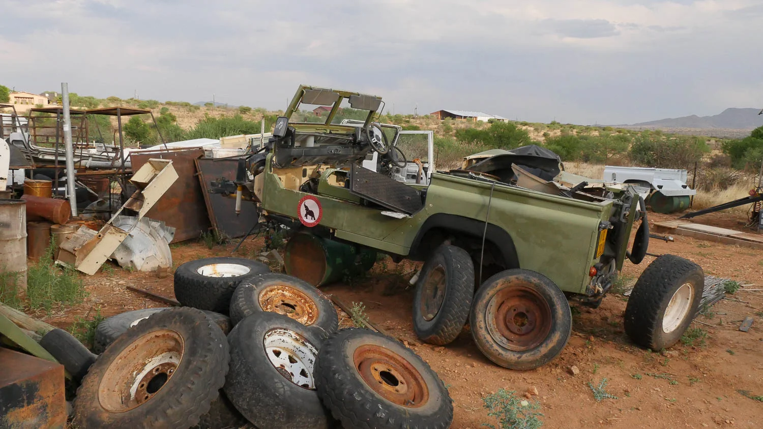 Landrover Graveyard Windhoek