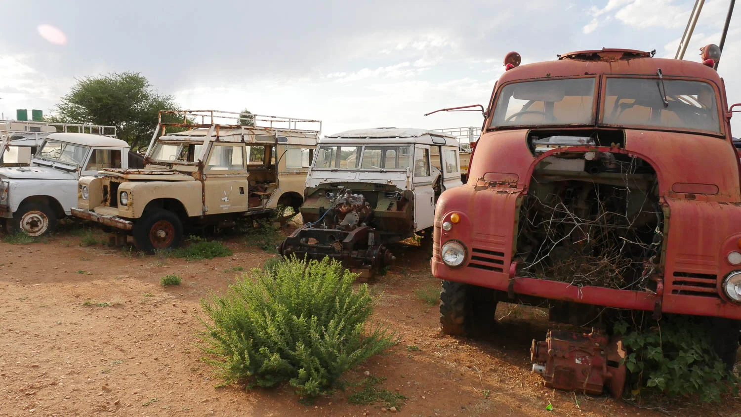 Landrover Graveyard Windhoek