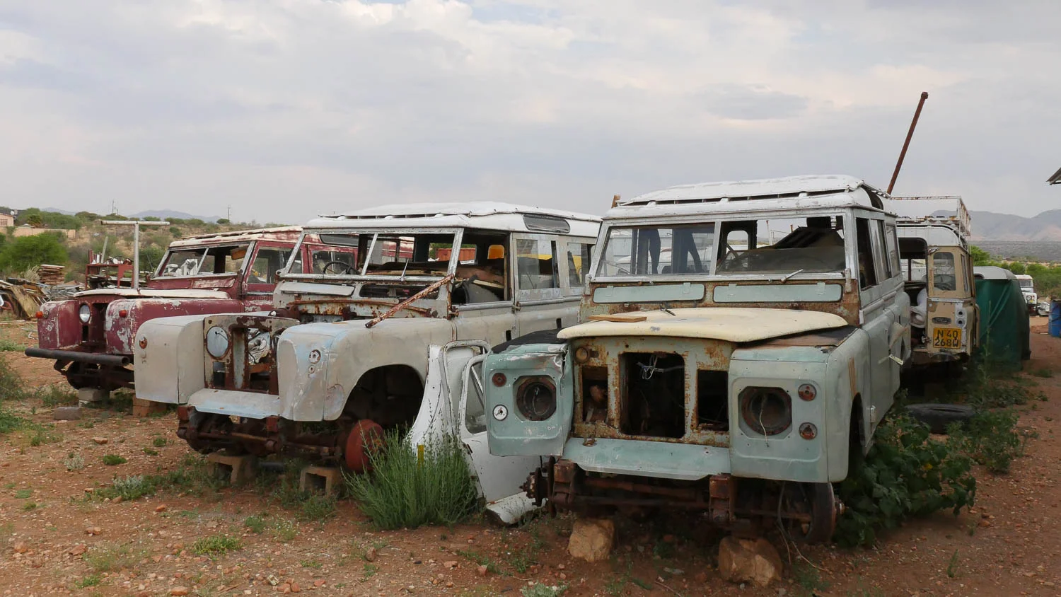 Landrover Graveyard Windhoek