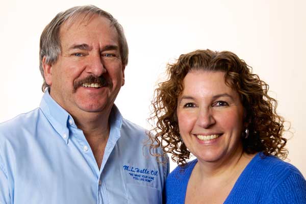 Roger Davis and Pam Giordano, M.L. Halle Oil 