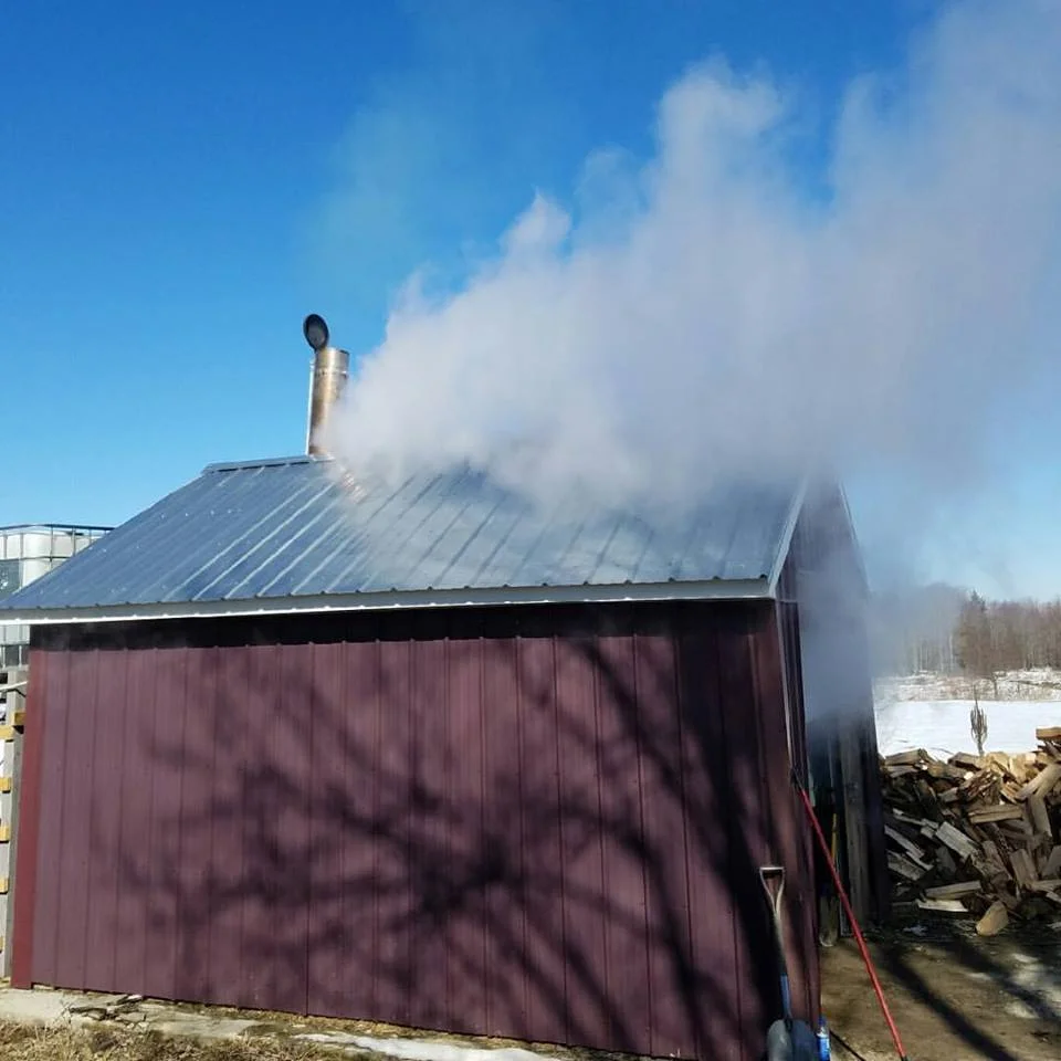 February 2017 ~ Our Sugar Shake is steaming and that means maple syrup is on its way!!! I see Maple Porters and Maple Stout beers in your future. Pancakes TOO!! 